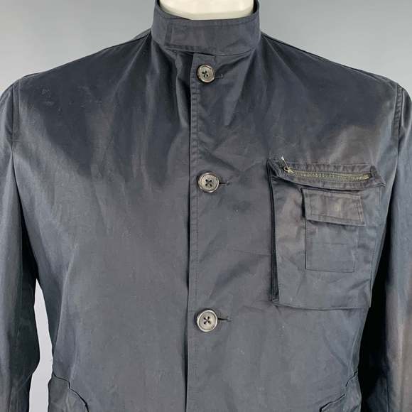 JIL SANDER Black Parka Jacket - Picture 2 of 12